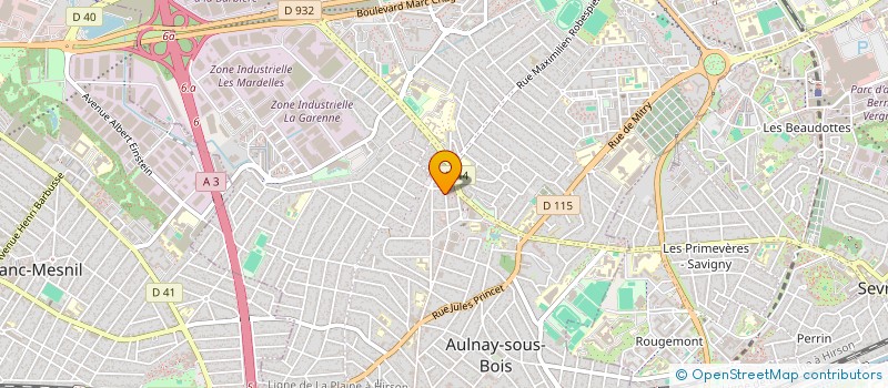 localisation de l'entreprise SARL PARIS IMPARATOR MEDIA GROUPE à AULNAY-SOUS-BOIS