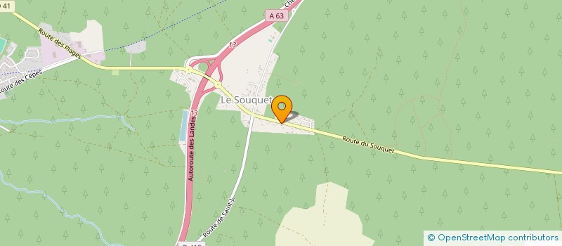 localisation de l'entreprise SARL PARIS MADRID  LESPERON