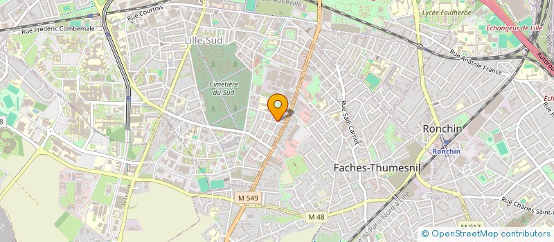 localisation de l'entreprise SARL PARKA à LILLE