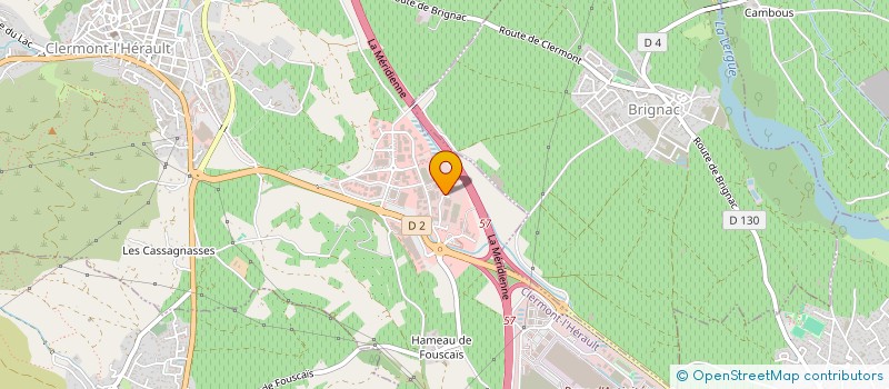 localisation de l'entreprise SARL PARKAUTO 34  CLERMONT-L'HERAULT