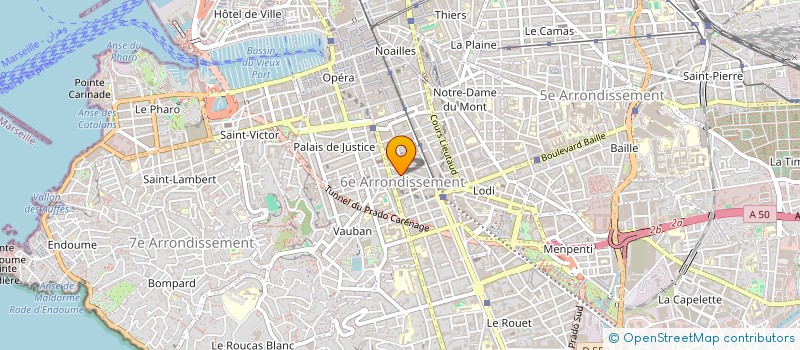 localisation de l'entreprise SARL PARKING DES VIGNERONS à MARSEILLE