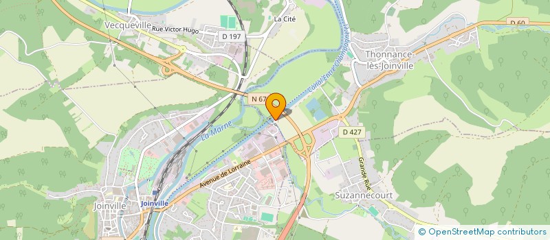 localisation de l'entreprise SARL PARQUETERIES DE JOINVILLE à JOINVILLE