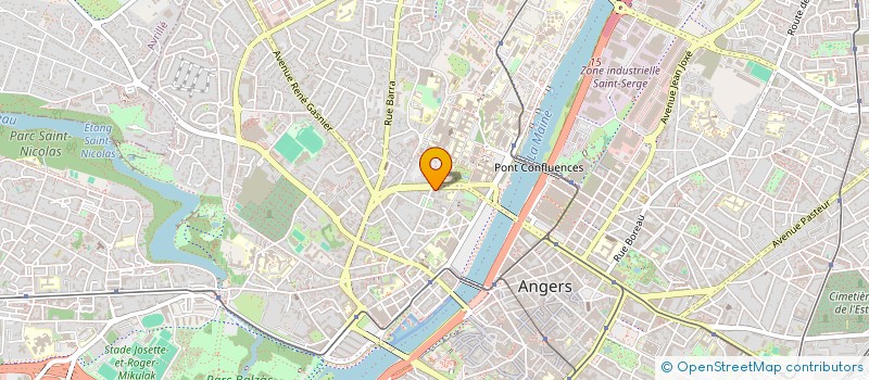 localisation de l'entreprise SARL PARTHISONE à ANGERS