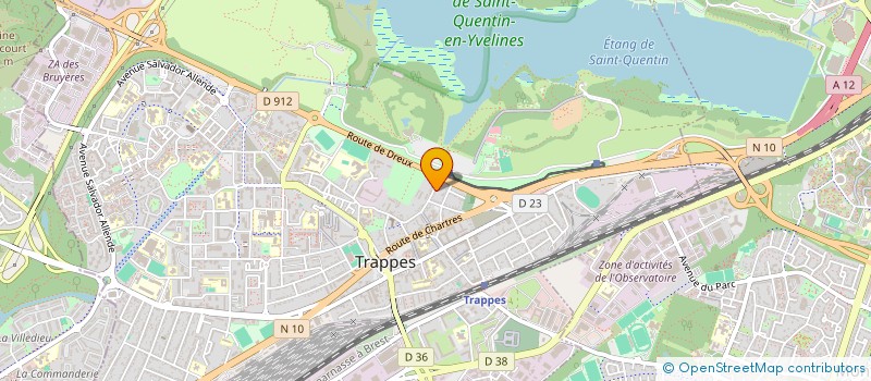 localisation de l'entreprise SARL PAS à TRAPPES