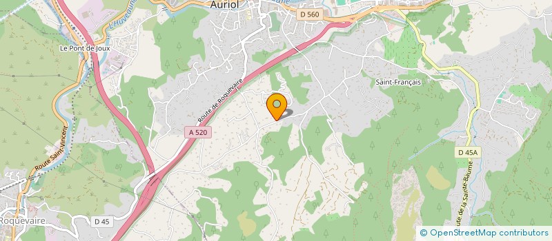 localisation de l'entreprise SARL PASCAL  GEMENOS