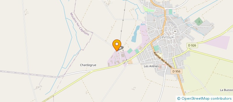 localisation de l'entreprise SARL PASCAL CHAMPAGNE à LEVROUX