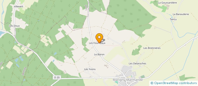 localisation de l'entreprise SARL PASCAL DE TILLY à MARIGNY-MARMANDE