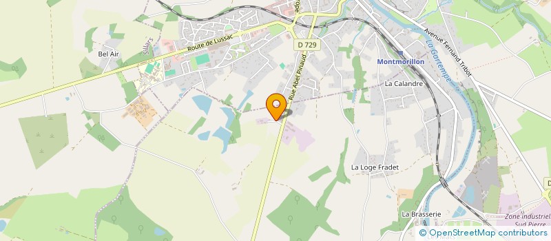localisation de l'entreprise SARL PASCAL LAURIER ET CIE à SAULGE