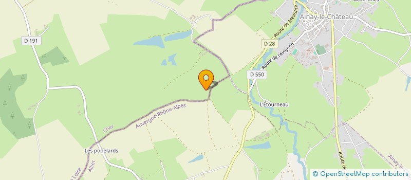 localisation de l'entreprise SARL PASCAL MARIE  THAUMIERS