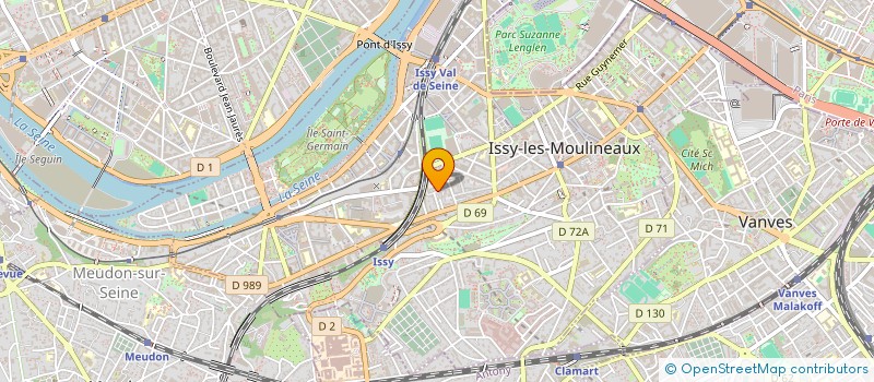 localisation de l'entreprise SARL PASCAL RICKY à ISSY-LES-MOULINEAUX