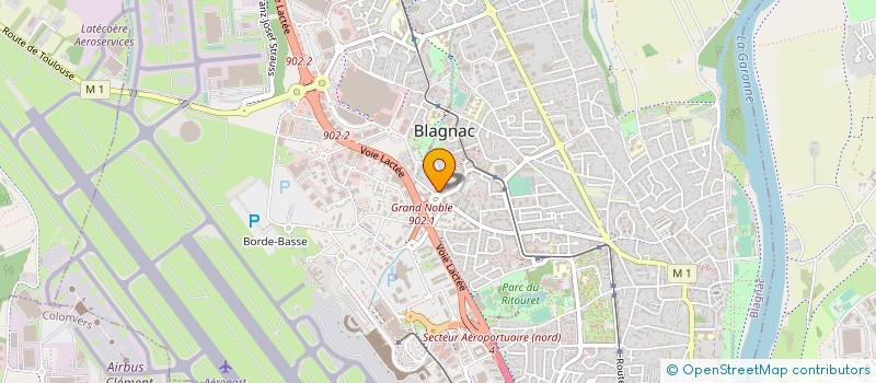 localisation de l'entreprise SARL PASCAL TRAVEILLY à BLAGNAC