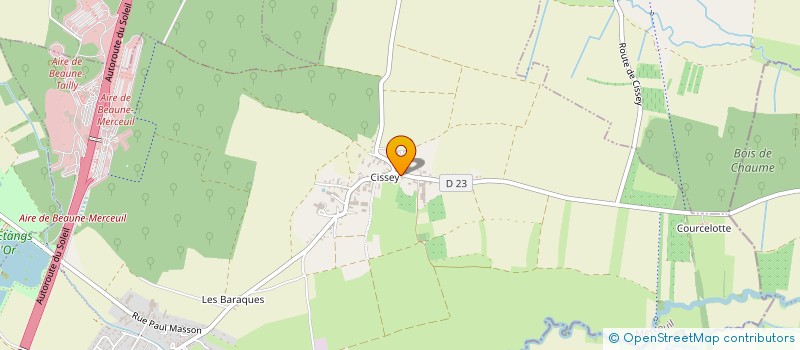 localisation de l'entreprise SARL PASCAL WAGNER  PULIGNY-MONTRACHET