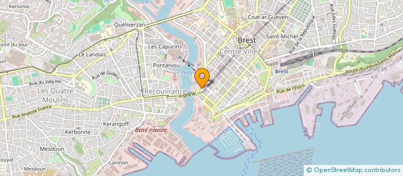 localisation de l'entreprise SARL PASNAT à BREST