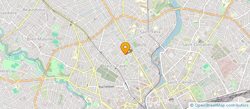 localisation de l'entreprise SARL PASQUET à NANTES