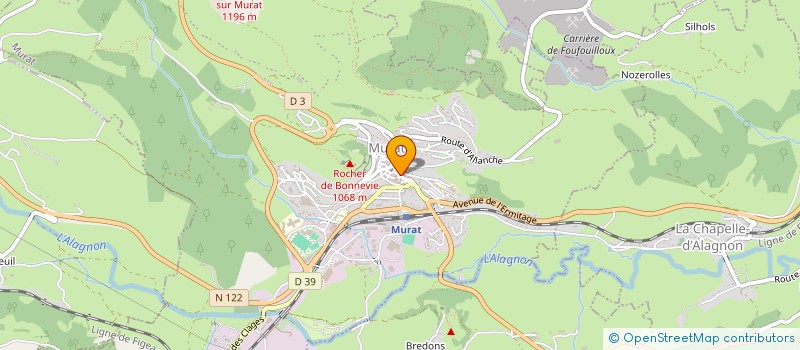 localisation de l'entreprise SARL PASSAND à MURAT