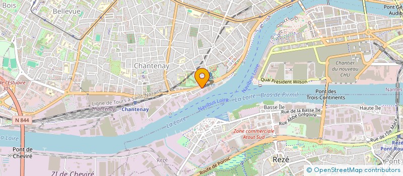 localisation de l'entreprise SARL PASSE-PLAT à NANTES