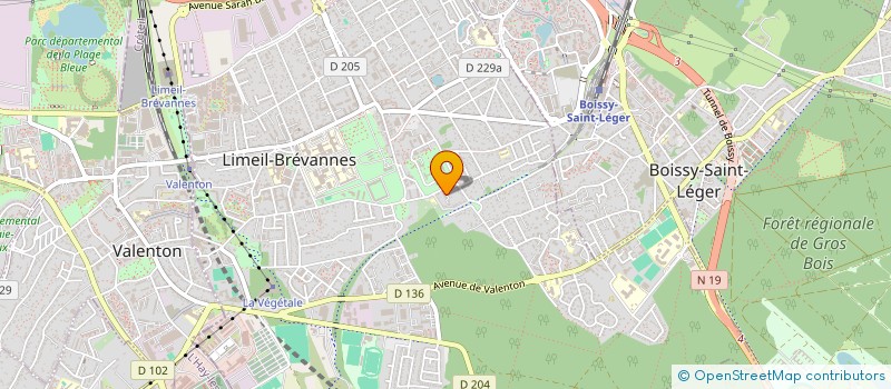 localisation de l'entreprise SARL PASSE SIMPLE  LIMEIL-BREVANNES