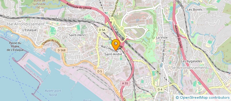 localisation de l'entreprise SARL PASSINO à MARSEILLE