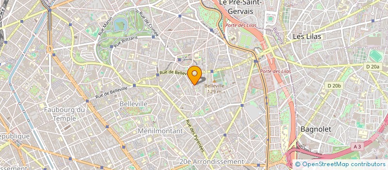 localisation de l'entreprise SARL PASSION  PARIS