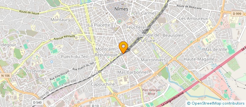 localisation de l'entreprise SARL PASSION à NIMES