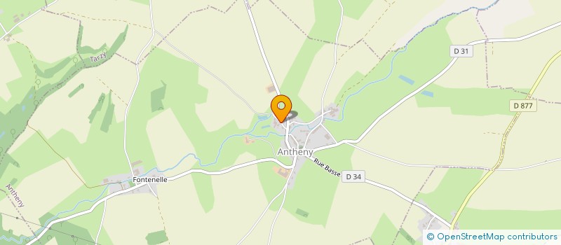 localisation de l'entreprise SARL PASSIV'CONSTRUCTION  ANTHENY