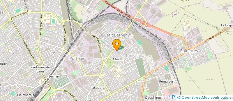 localisation de l'entreprise SARL PASTORE CURTZ à BETHENY