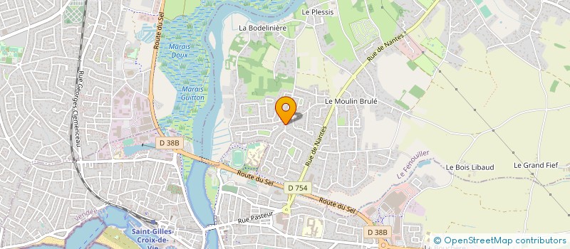 localisation de l'entreprise SARL PASTU  LE FENOUILLER