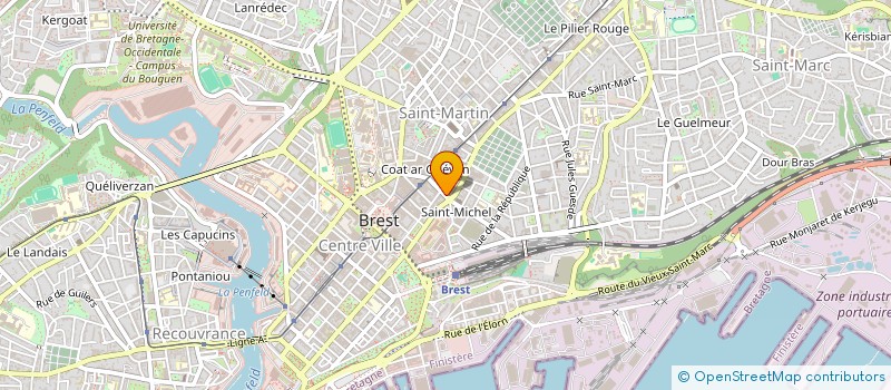 localisation de l'entreprise SARL PATA à BREST