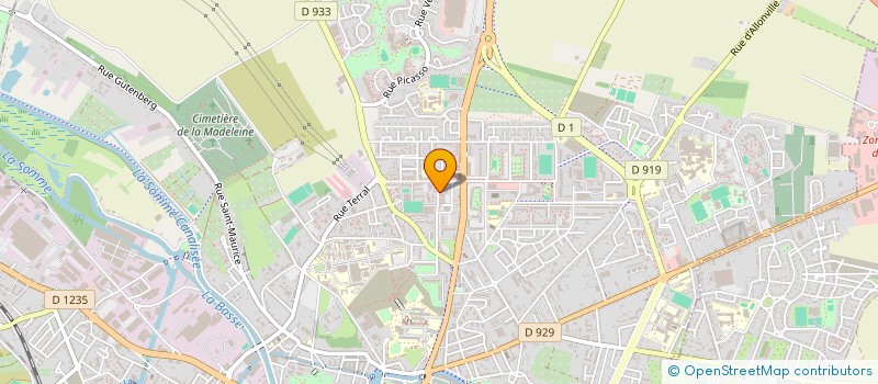 localisation de l'entreprise SARL PATACHOUX à AMIENS