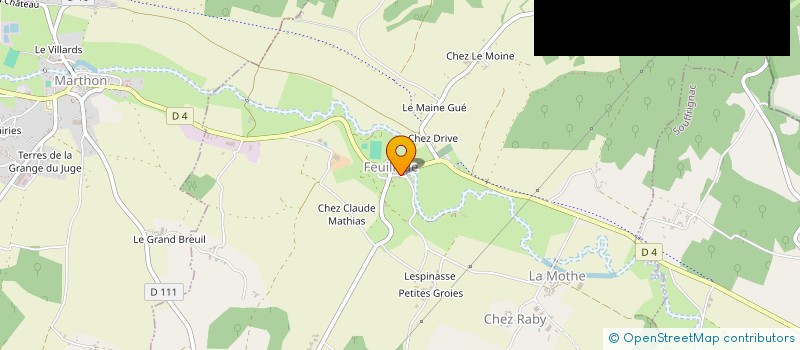 localisation de l'entreprise SARL PATAILLOT à CHAZELLES