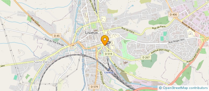 localisation de l'entreprise SARL PATCHE'S  LISIEUX