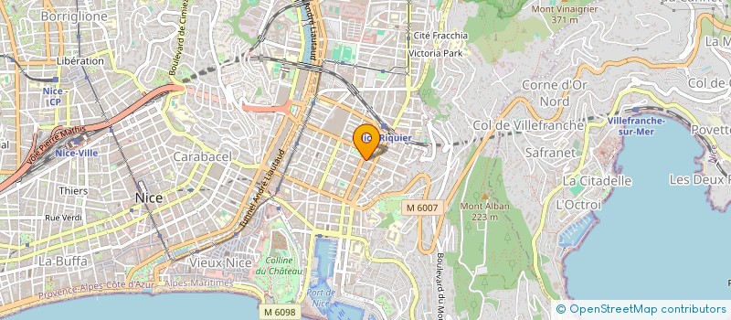 localisation de l'entreprise SARL PATCHRIS à NICE
