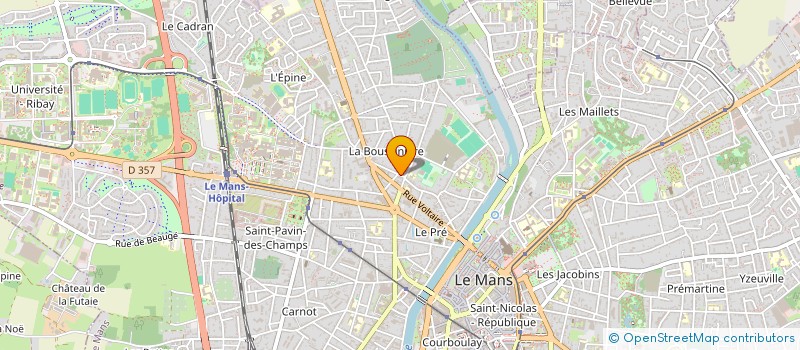 localisation de l'entreprise SARL PATFINE à LE MANS