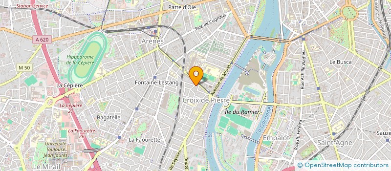 localisation de l'entreprise SARL PATIN-COUFFIN à TOULOUSE