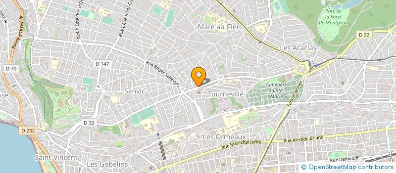localisation de l'entreprise SARL PATISSERIE DU VAL SOLEIL à LE HAVRE