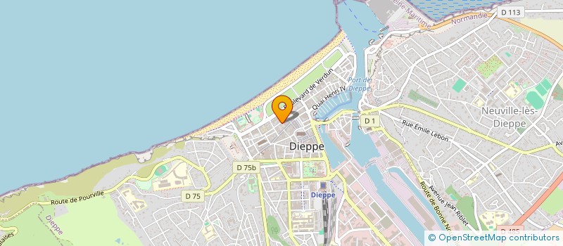 localisation de l'entreprise SARL PATO LIBERTE à DIEPPE