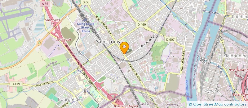 localisation de l'entreprise SARL PATRICE ET ANNE MARIE SAGE  SAINT-LOUIS