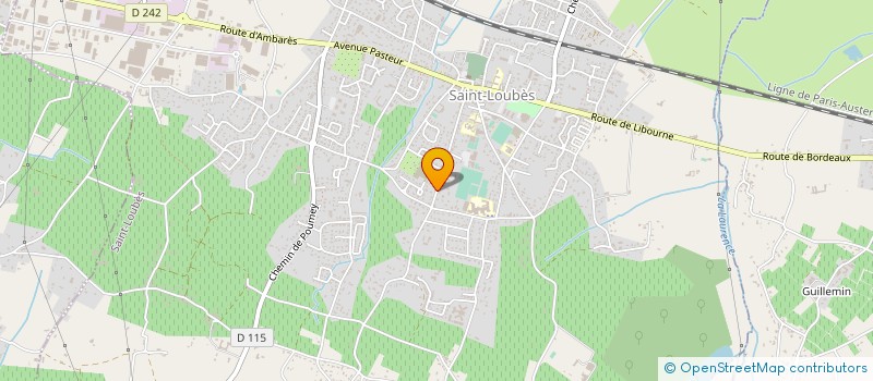 localisation de l'entreprise SARL PATRICIA BOTO RANDRIANALY  SAINT-LOUBES