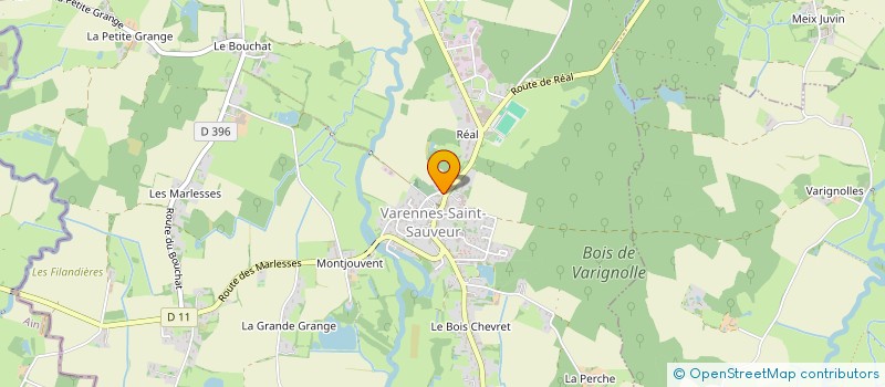 localisation de l'entreprise SARL PATRICK DEDIANNE à VARENNES-SAINT-SAUVEUR