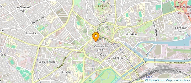 localisation de l'entreprise SARL PATRICK LABEAUME à CAEN