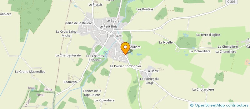 localisation de l'entreprise SARL PATRICK ORAIN à THILOUZE