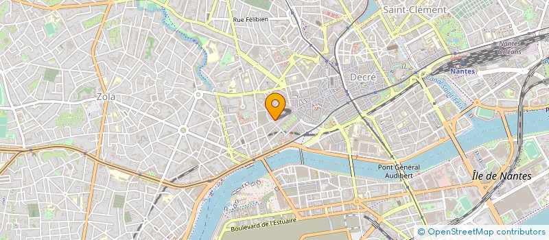 localisation de l'entreprise SARL PATRICK PUGET à NANTES
