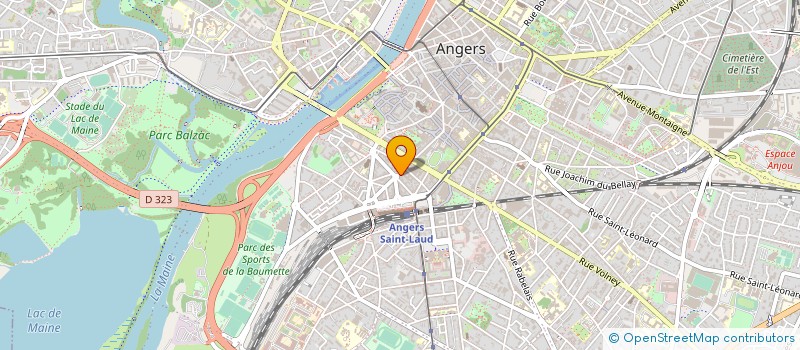 localisation de l'entreprise SARL PATRICK SUBILEAU à ANGERS