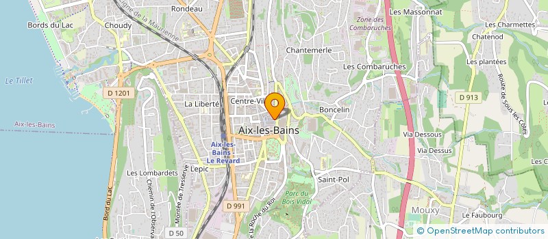 localisation de l'entreprise SARL PATRIMMO CONSEILS à AIX-LES-BAINS