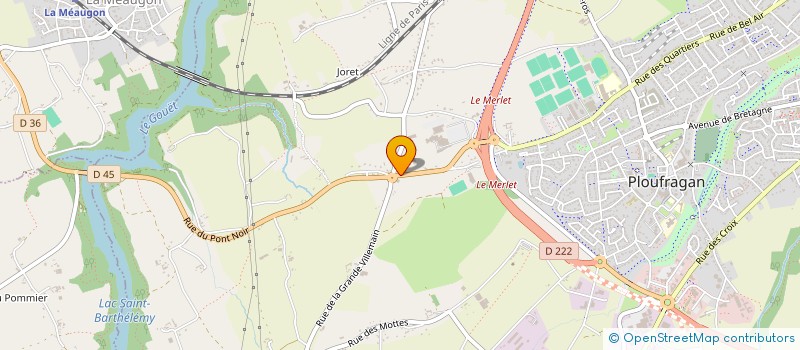 localisation de l'entreprise SARL PATRIMONO  PLOUFRAGAN