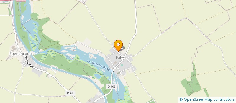 localisation de l'entreprise SARL PAUCHET J.C.  FALVY