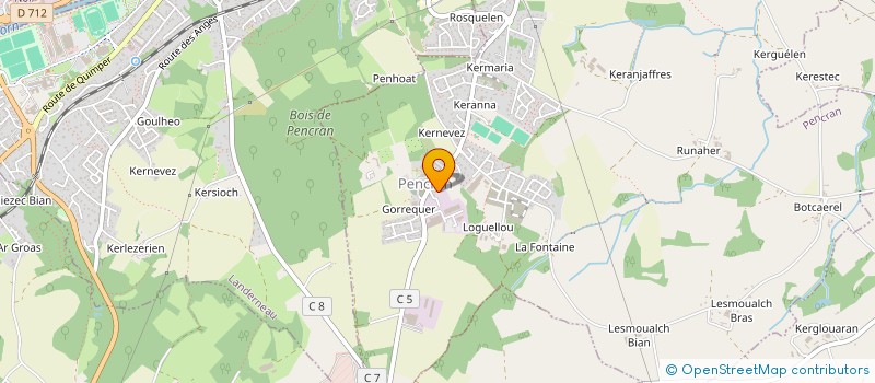 localisation de l'entreprise SARL PAUEM  PENCRAN