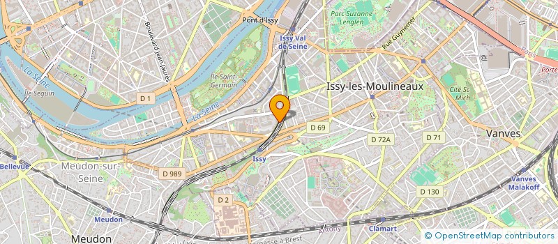 localisation de l'entreprise SARL PAUL à ISSY-LES-MOULINEAUX