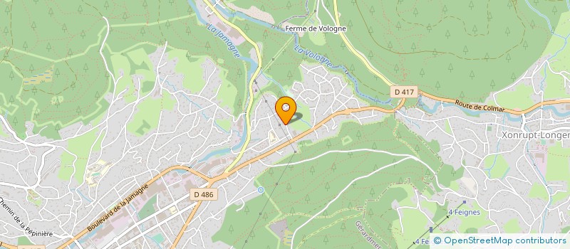 localisation de l'entreprise SARL PAUL MOREL ET FILS à GERARDMER