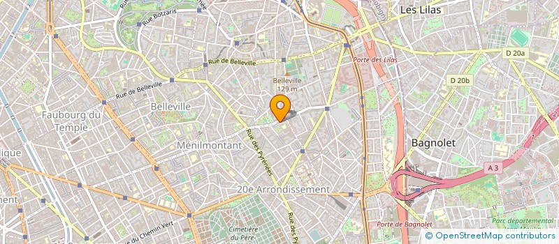 localisation de l'entreprise SARL PAUL PLISSON  PARIS